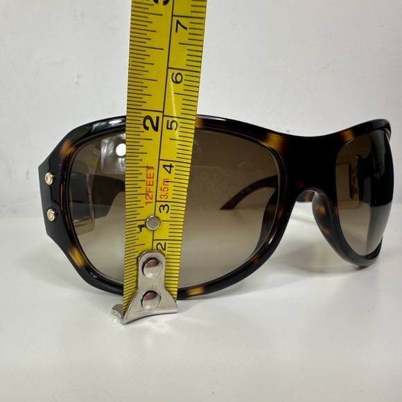 Jimmy Choo Tortoise Women's Brown Sunglasses - Picture 12 of 13